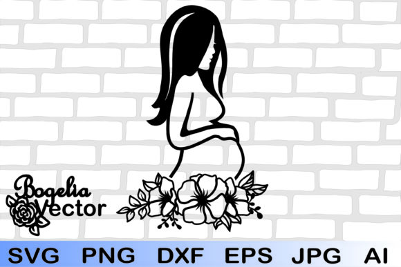 Floral Pregnancy Woman Mom: An Embroidery Review