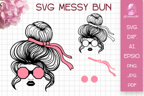 Messy Bun SVG Mom Life: An Embroidery Review