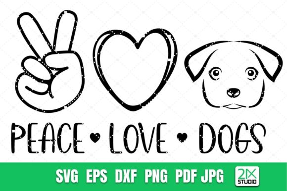 Peace Love Dogs SVG: An Embroidery Design Review