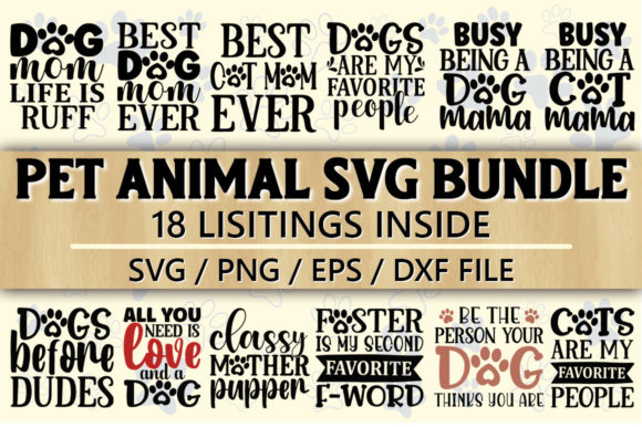 Pet Animal SVG Bundle: A Designer’s Stitch Test