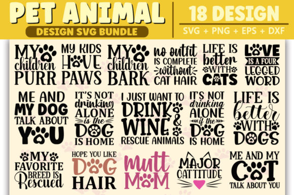 Pet Animal SVG Bundle Vol 2: A Crafter's Design Review
