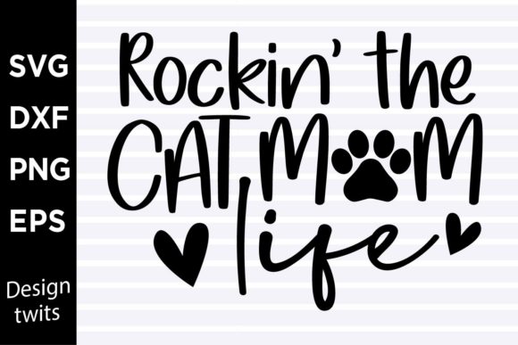 Rockin the Cat Mom Life SVG: An Embroidery Review