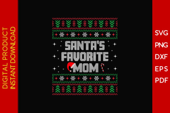 Santa's Favorite Mom Christmas SVG: A Designer’s Review