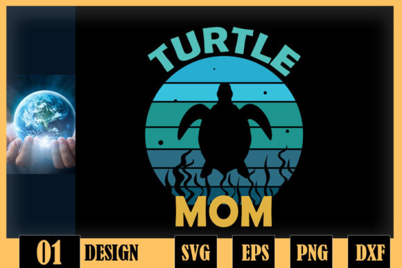 Turtle Mom Vintage Retro: An Embroidery Review